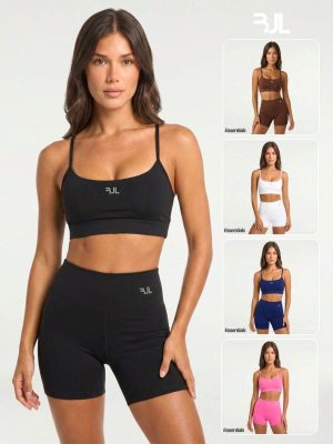 Alternative view of Conjunto Feminino Fitness Cós Alto Básico